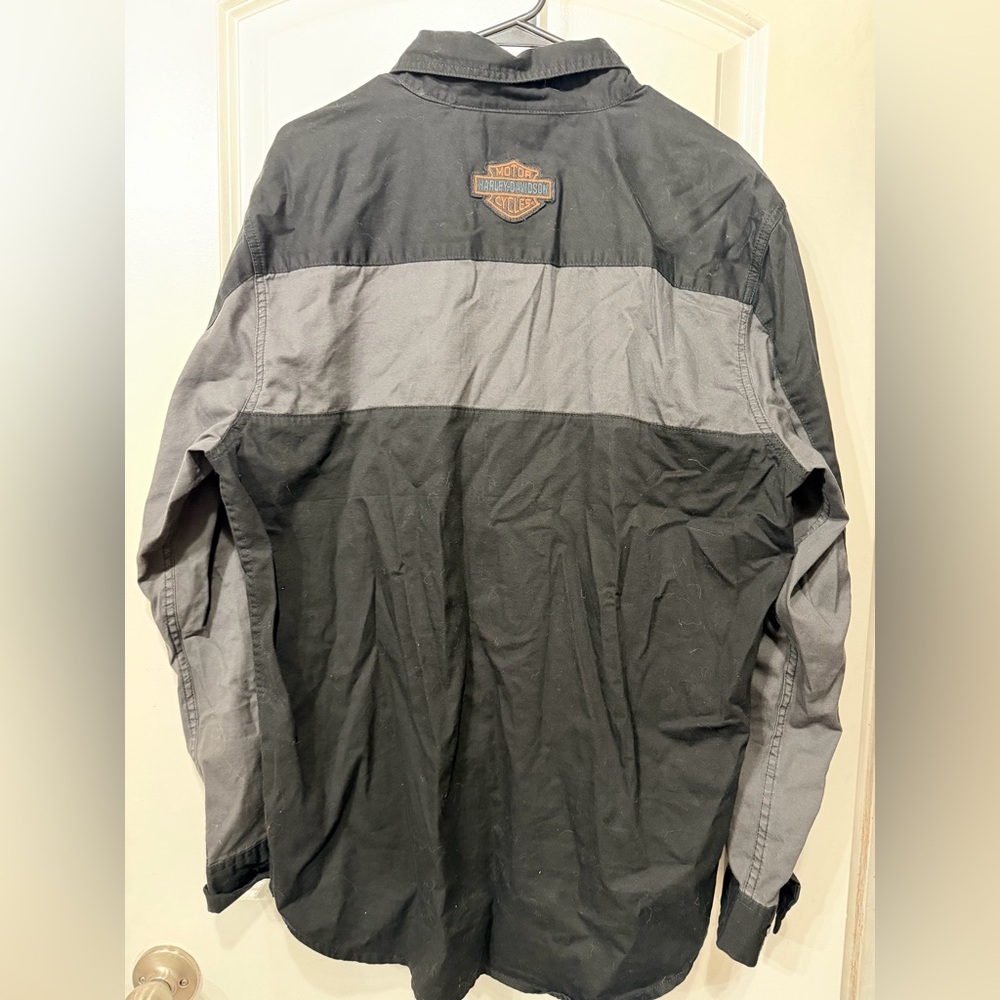 Men’s LG Harley-Davidson Button Down Long Sleeve - Picture 5 of 5